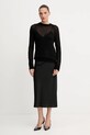 Guess sweter z wełną IZABELLA W5RR06.Z3HQ0 czarny AW25