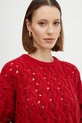 Guess pulover TAWNYA rosu W5RR77.Z3J20