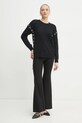 Guess gyapjúkeverék pulóver ELLISS W5RR13.Z3KY0 fekete SS25