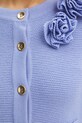 Luisa Spagnoli cardigan din lână 100023 violet