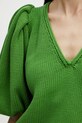 Luisa Spagnoli pulover de bumbac 100033 verde