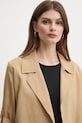 Blazer με μείγμα λινών Marella MALIBU 2513041055 πράσινο