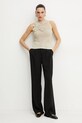 Marella top din amestec de in ARAK1 2513361112 bej SS25