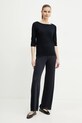 Marella pulover Emme by Marella 2515361041 bleumarin SS25
