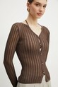 Patrizia Pepe cardigan maro 2K0308.K254