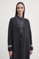 Barbour cardigan din bumbac LKN1405NY73 bleumarin