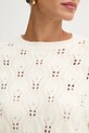 Marciano Guess sweter z domieszką wełny ALDA 5RGR15.5856Z beżowy