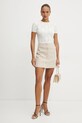 Sveter s prímesou hodvábu Marciano Guess ANNA 5RGR21.5857Z béžová SS25