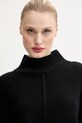 Вовняний светр MM6 Maison Margiela чорний S52HA0285.M13044