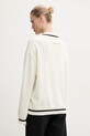 Одяг Светр з домішкою вовни MM6 Maison Margiela S52HN0009.M13085 бежевий