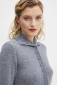 Remain cardigan din lana gri 5026651249