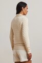 Lauren Ralph Lauren sweter bawełniany 200963658 beżowy SS25
