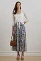Дрехи Ленена жилетка Lauren Ralph Lauren 200963665 бял