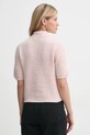 Gestuz cardigan din lână roz 10910034