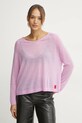 Pulover s dodatkom vune MAX&Co. s dodatkom vune ljubičasta 2516361091200