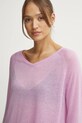 Pulover s dodatkom vune MAX&Co. ljubičasta 2516361091200