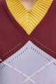 Bavlnená vesta MAX&Co. 2518351011200 burgundské