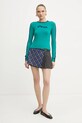 Tričko s dlouhým rukávem MAX&Co. 2518941011200 zelená SS25