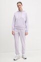 Dkny felpa DP4T1097 violetto SS25