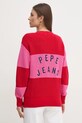Îmbrăcăminte Pepe Jeans cardigan din bumbac PALOMA PL702271 rosu