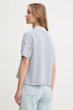 Одяг Бавовняний кардиган Pepe Jeans OLAYA TOP PL702277 блакитний