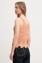 Odzież Pepe Jeans top OLIVE PL702291 pomarańczowy