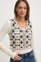 Безрукавка Pepe Jeans OLIVIA бежевий PL702292