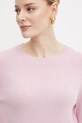 Weekend Max Mara sweter kaszmirowy różowy 2515361021600