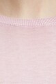 Weekend Max Mara sweter jedwabny 2515361041600 różowy