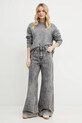 Svetr z vlněné směsi Weekend Max Mara 2515361091600 šedá SS25
