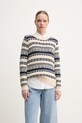 Weekend Max Mara sweter bawełniany granatowy 2515361251600