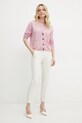 Vlněný svetr Weekend Max Mara 2515381011600 růžová SS25