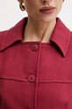 Бавовняний піджак Weekend Max Mara 2515041016600 бордо