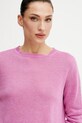 Ленен пуловер Weekend Max Mara розов 2515361052600