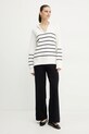 Max Mara Leisure pulóver 2516361087600 fehér SS25