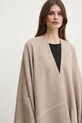 MM poncho de lână bej 2516731027600