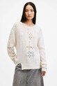Вовняний светр AllSaints WINNIE вовна білий W111KB