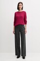 Πουλόβερ United Colors of Benetton 103VD10AV ροζ AW25