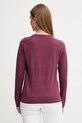 Odzież United Colors of Benetton sweter wełniany 11AHD10CV fioletowy