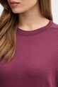 United Colors of Benetton sweter wełniany 11AHD10CV fioletowy