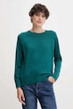 United Colors of Benetton pulover de lână subtiri turcoaz 11AHD10CV