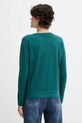 Odzież United Colors of Benetton sweter wełniany 11AHD10CV turkusowy
