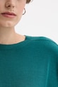 United Colors of Benetton pulover de lână 11AHD10CV turcoaz
