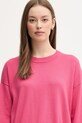 United Colors of Benetton pulover de bumbac roz 1294D10DP