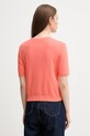 Îmbrăcăminte United Colors of Benetton pulover de bumbac 1091D10D5 portocaliu