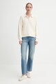 Svetr Levi's SATELLITE POLO SWEATER 0012N béžová SS25