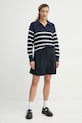 Πουλόβερ Levi's SATELLITE POLO SWEATER 0012N σκούρο μπλε SS25