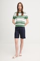 Βαμβακερό πουλόβερ United Colors of Benetton 1294E10D0 πράσινο SS25