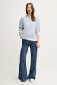 United Colors of Benetton pulover 1194E10D9 albastru SS25