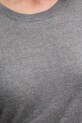 United Colors of Benetton sweter z dodatkiem jedwabiu 1ZRED10CP szary
